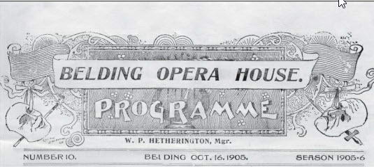 Belding Opera House - From Belding Images Of America (newer photo)